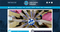 Desktop Screenshot of lakesjrs.com